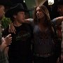 Kelly (Todd Lowe), Mark Allen (Christian Kane), Pool-Ball Sally (Malea Mitchell)<br />and Chip Woolley (Skeet Ulrich) party at Mark’s house.